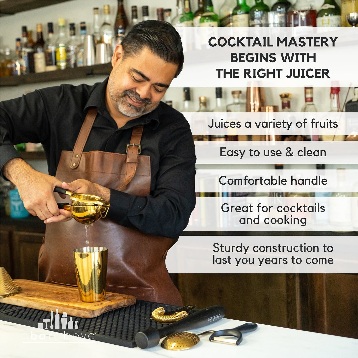 A Bar Above Stainless Steel Citrus Juicer