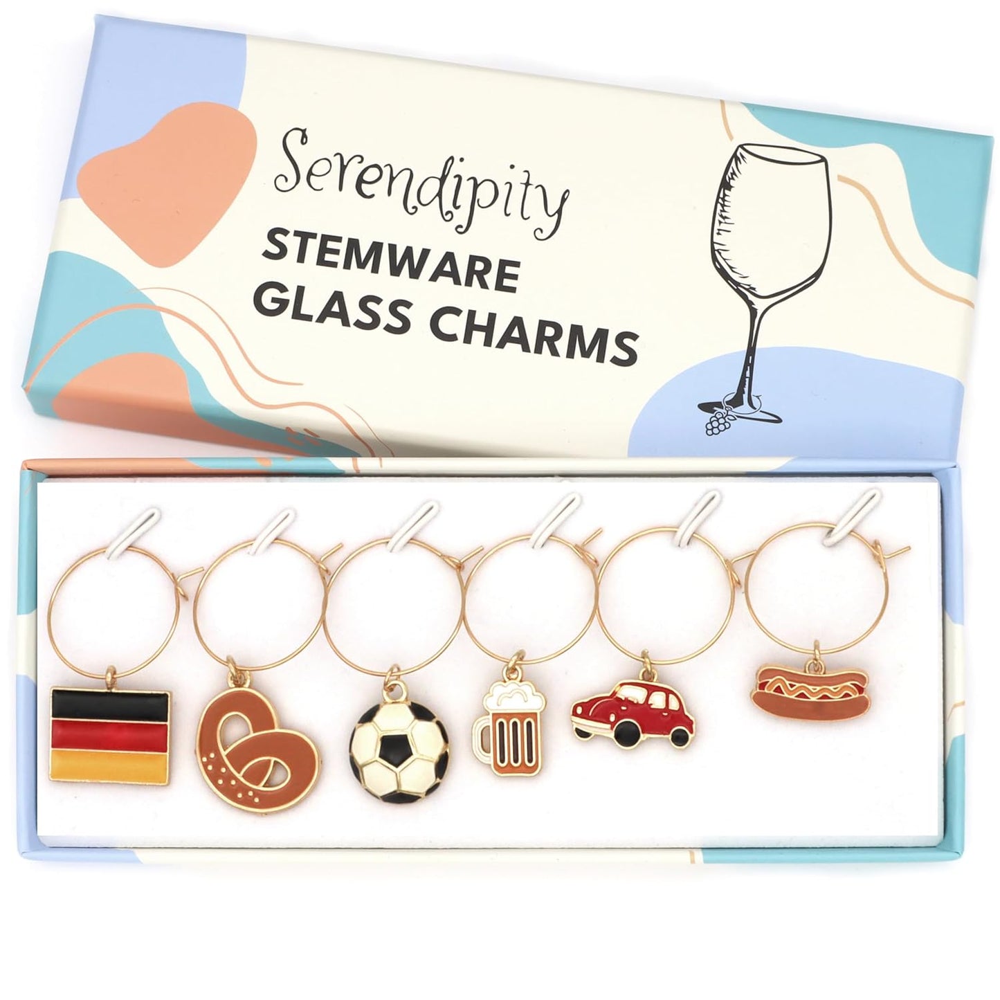 Serendipity Germany Wine Charms