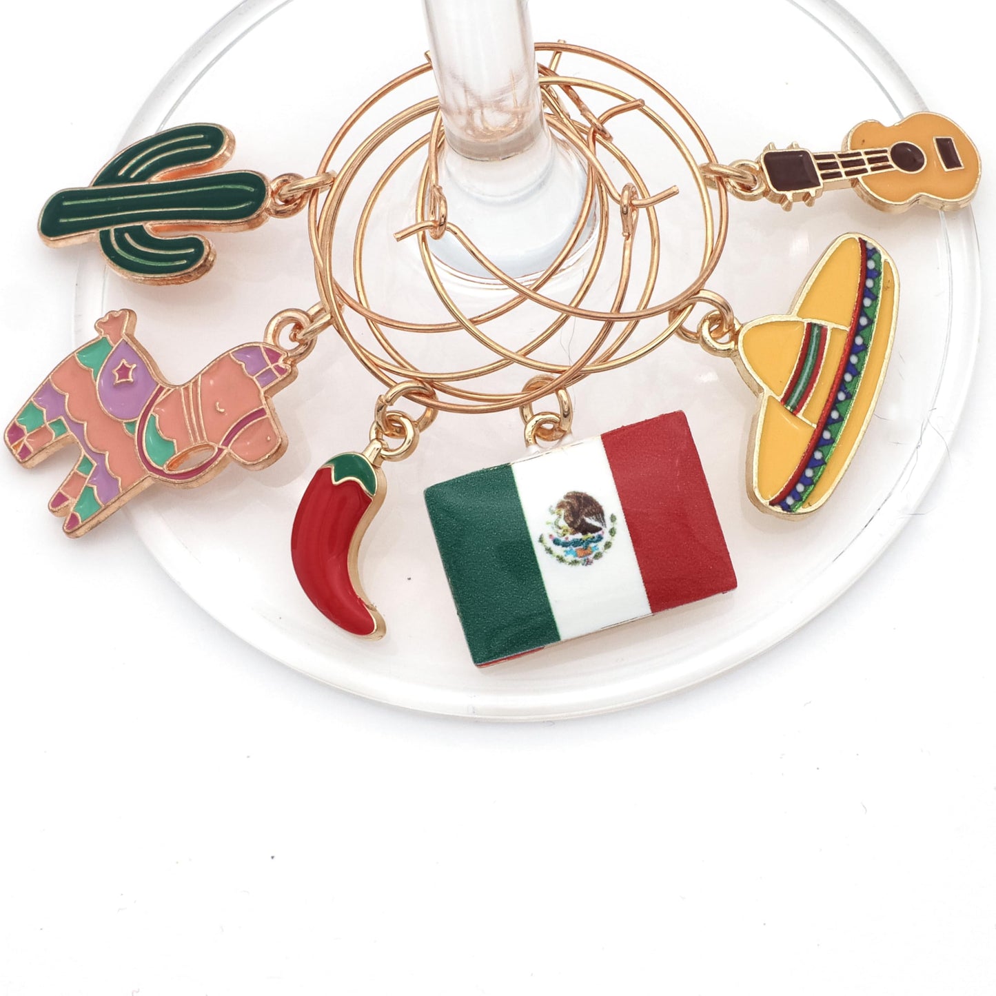 Serendipity Mexico Wine Charms