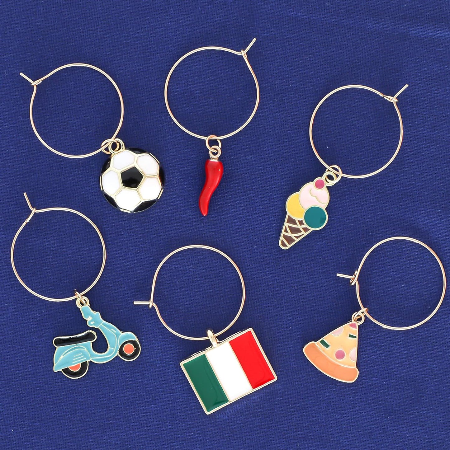 Serendipity Italian Wine Charms | La Dolce Vita