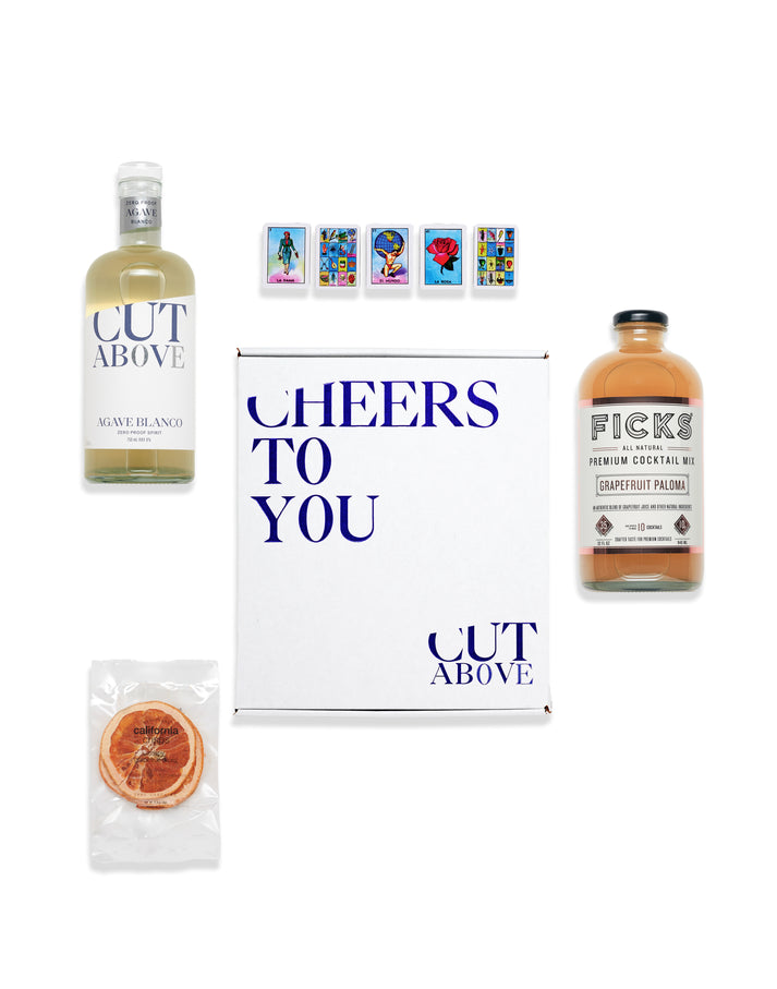 Cut Above Zero Proof Agave Blanco Paloma Cocktail Kit