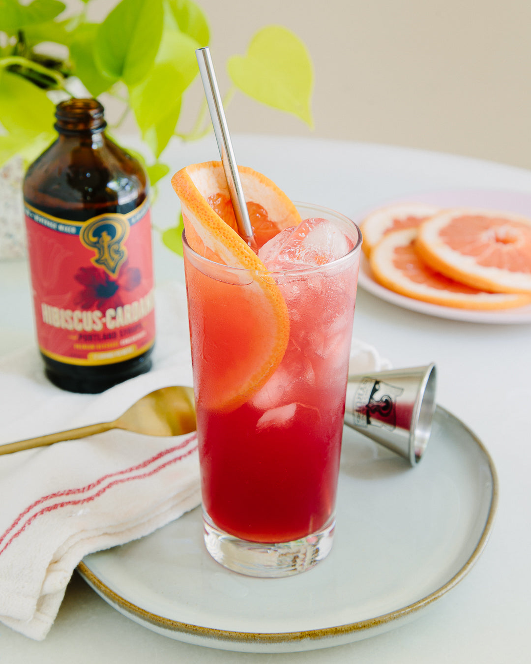 Portland Syrups Hibiscus Cardamom Syrup