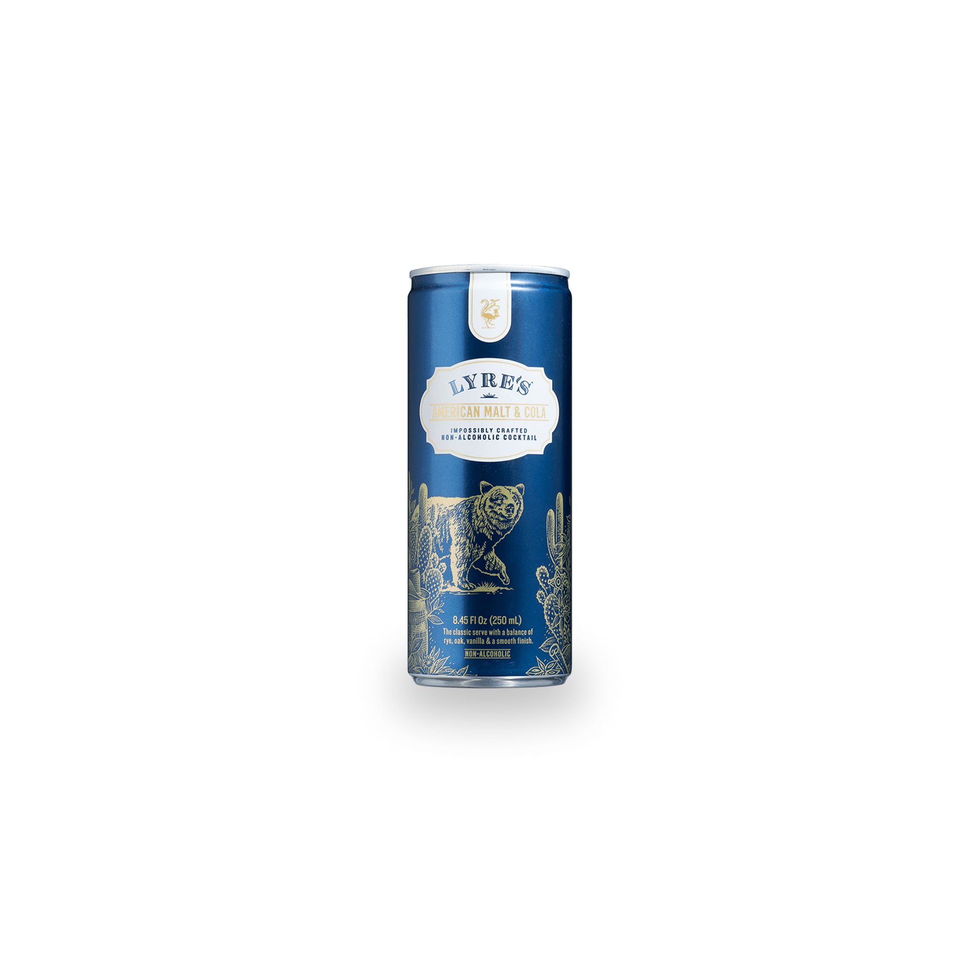 Lyre’s American Malt & Cola can