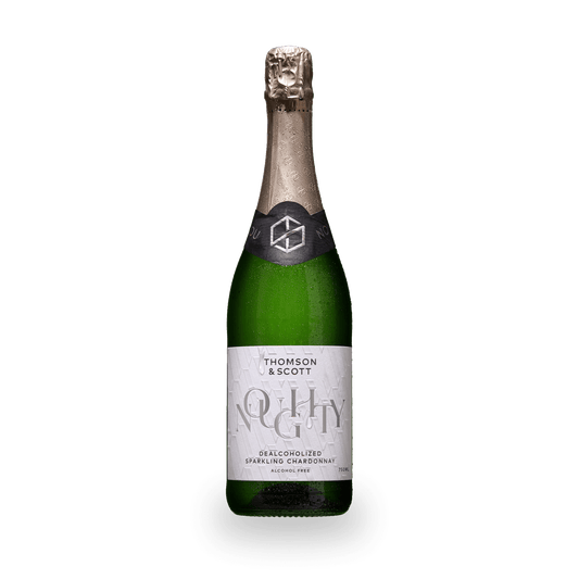Noughty Organic Non-Alcoholic Sparkling Chardonnay Wine Bottle
