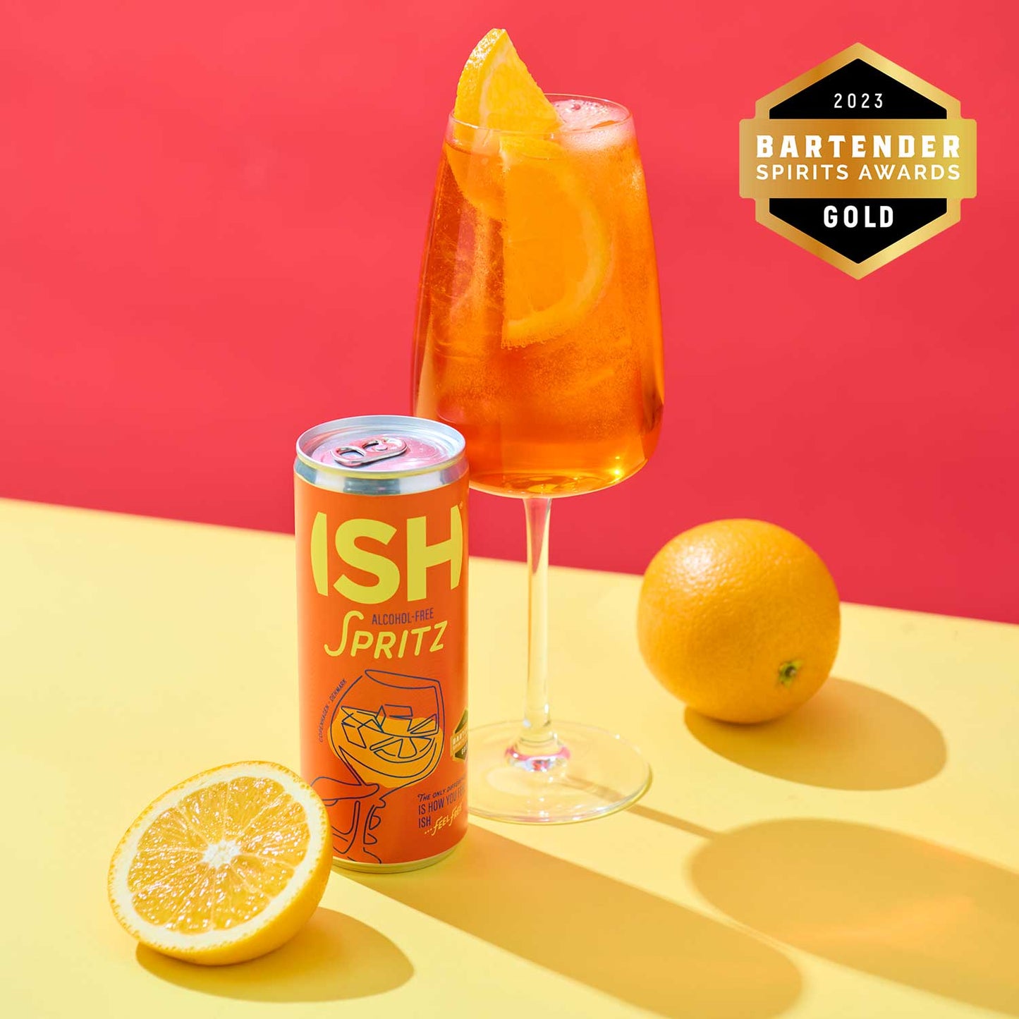 ISH Non-Alcoholic Ready-To-Drink Spritz