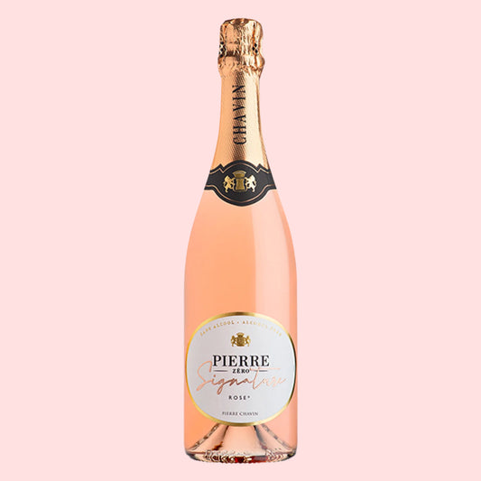 Pierre Zéro Signature Rosé Sparkling Non-Alcoholic Wine
