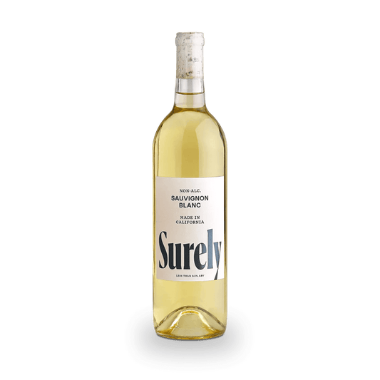 Surely Non-Alcoholic Sauvignon Blanc Wine Bottle