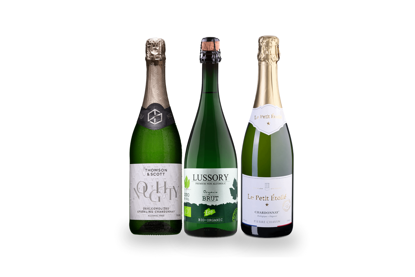 The Mindful Celebration Set - 3 bottles of Non-Alcoholic Sparkling Wine