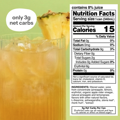 Moment Pineapple Lemongrass | 12 pack