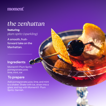Moment plum spritz (sparkling mocktail | 12 pack)