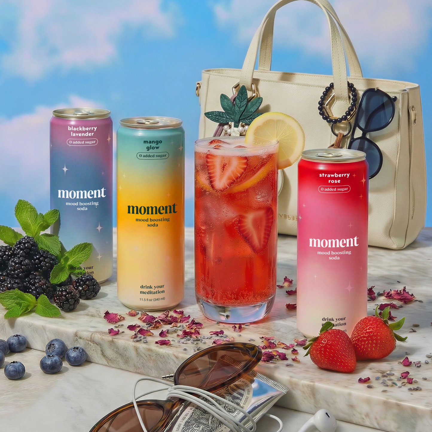 Moment Mood-boosting soda collection | 18 pack