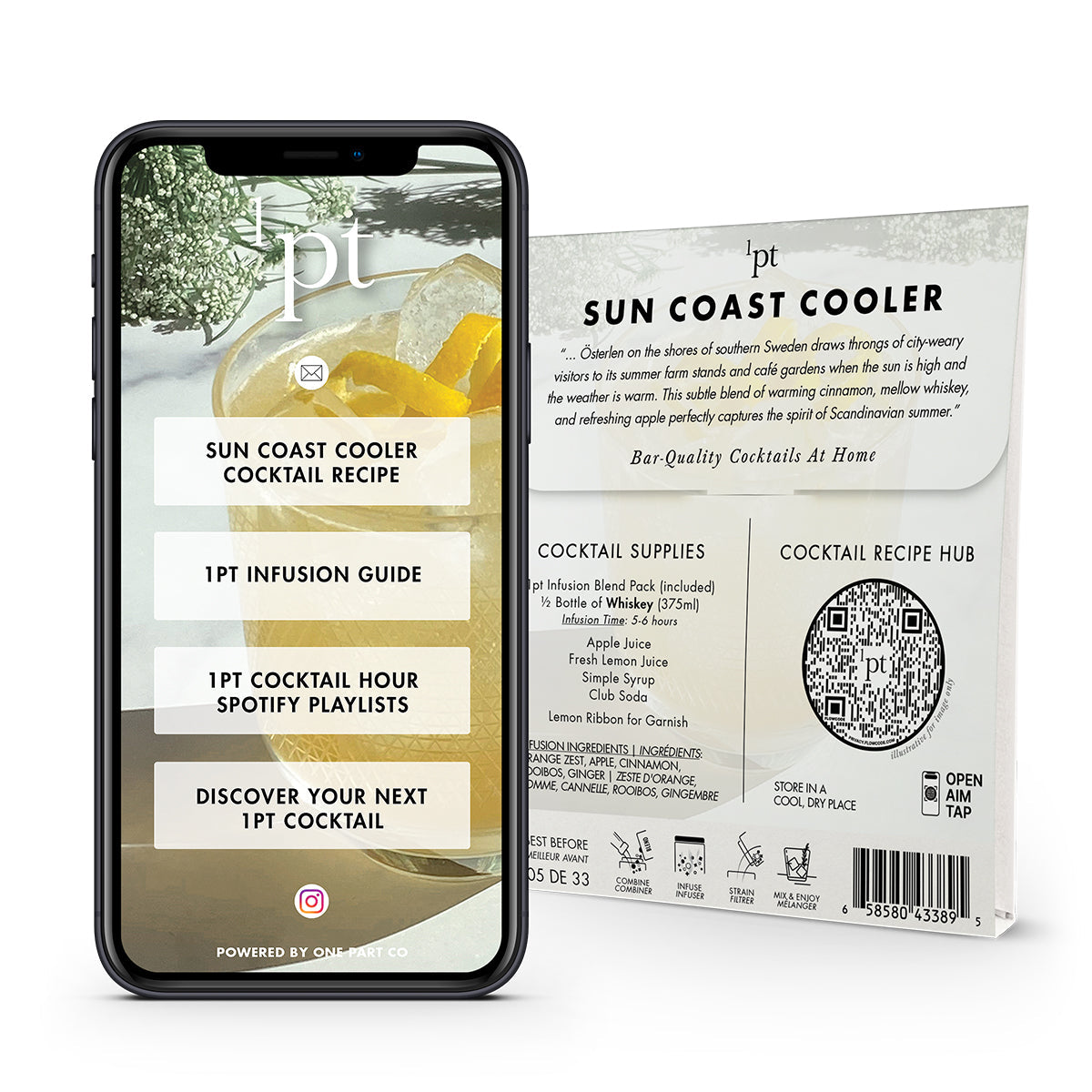 One Part Co. Sun Coast Cooler Cocktail Pack