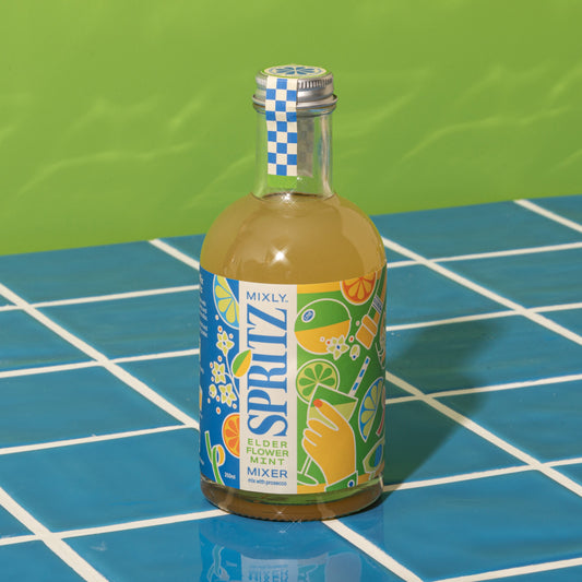 Mixly Cocktail Co. Elderflower Mint Spritz Mixer