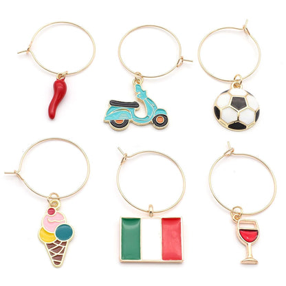 Serendipity Italian Wine Charms | La Dolce Vita