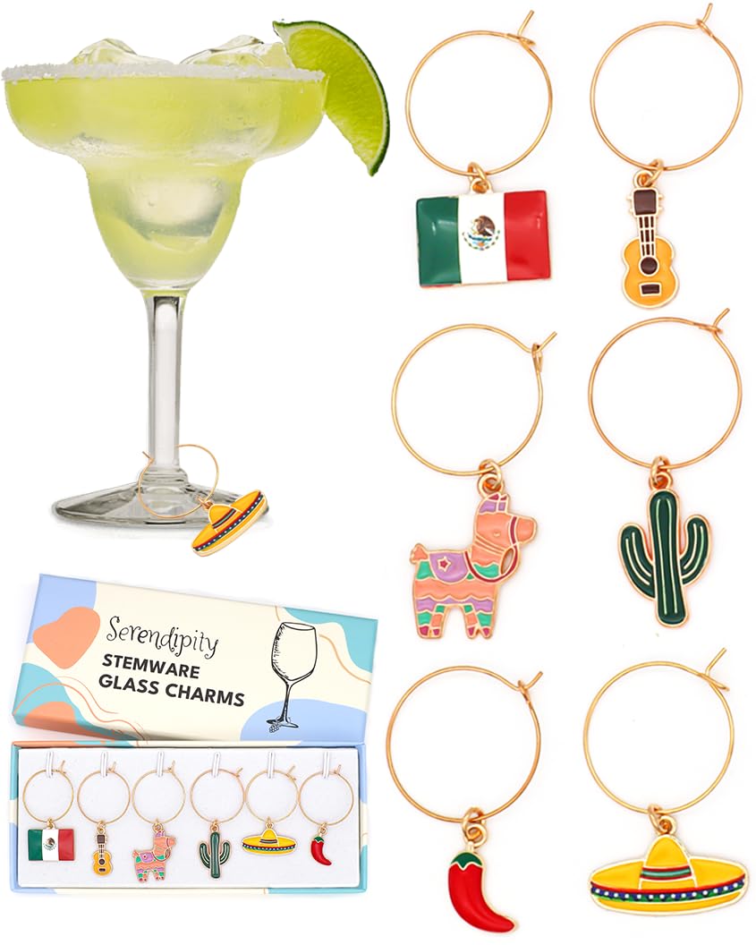 Serendipity Mexico Wine Charms