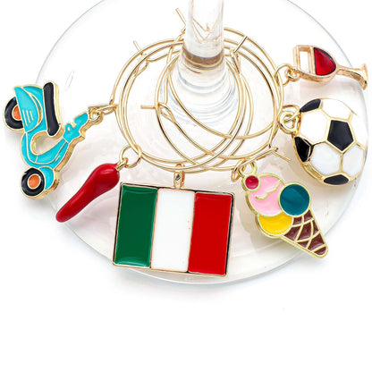 Serendipity Italian Wine Charms | La Dolce Vita