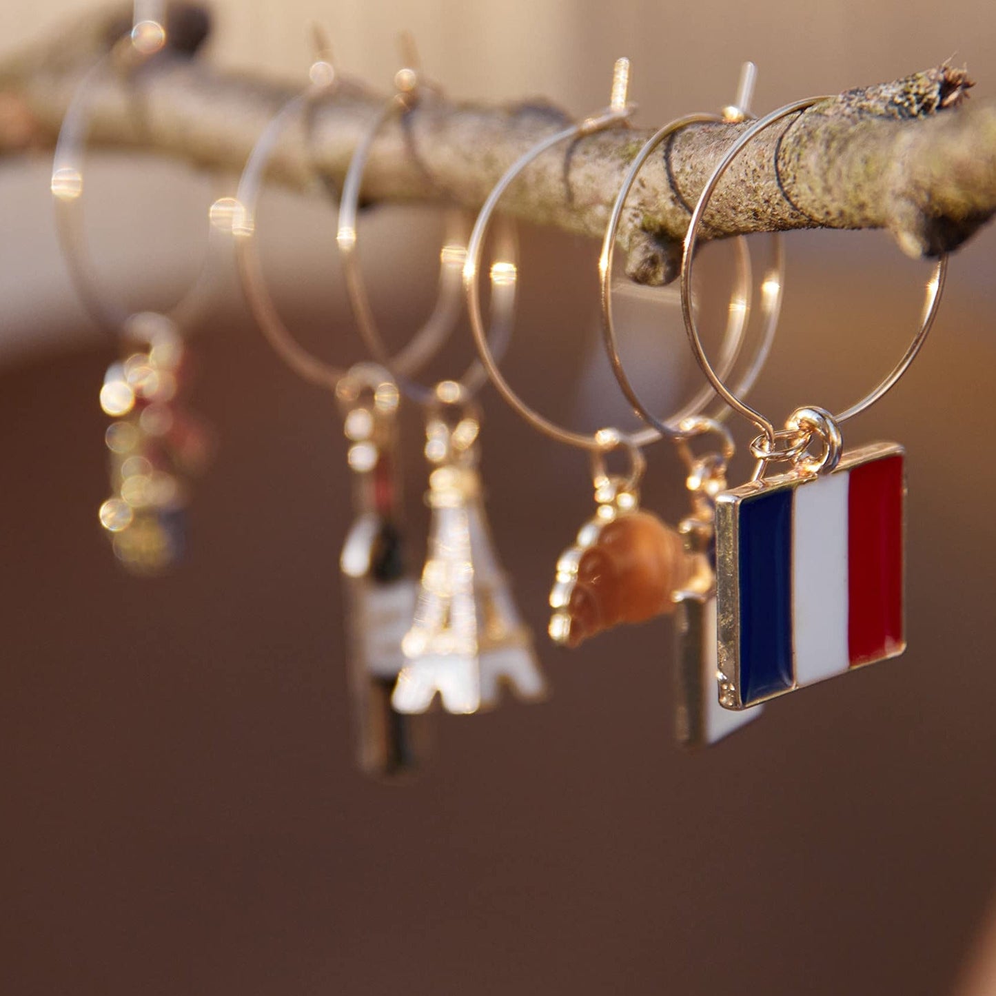 Serendipity French Wine Charms | Parisian Chic