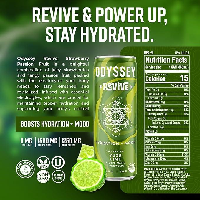 Odyssey Elixir | Revive Yuzu Lime