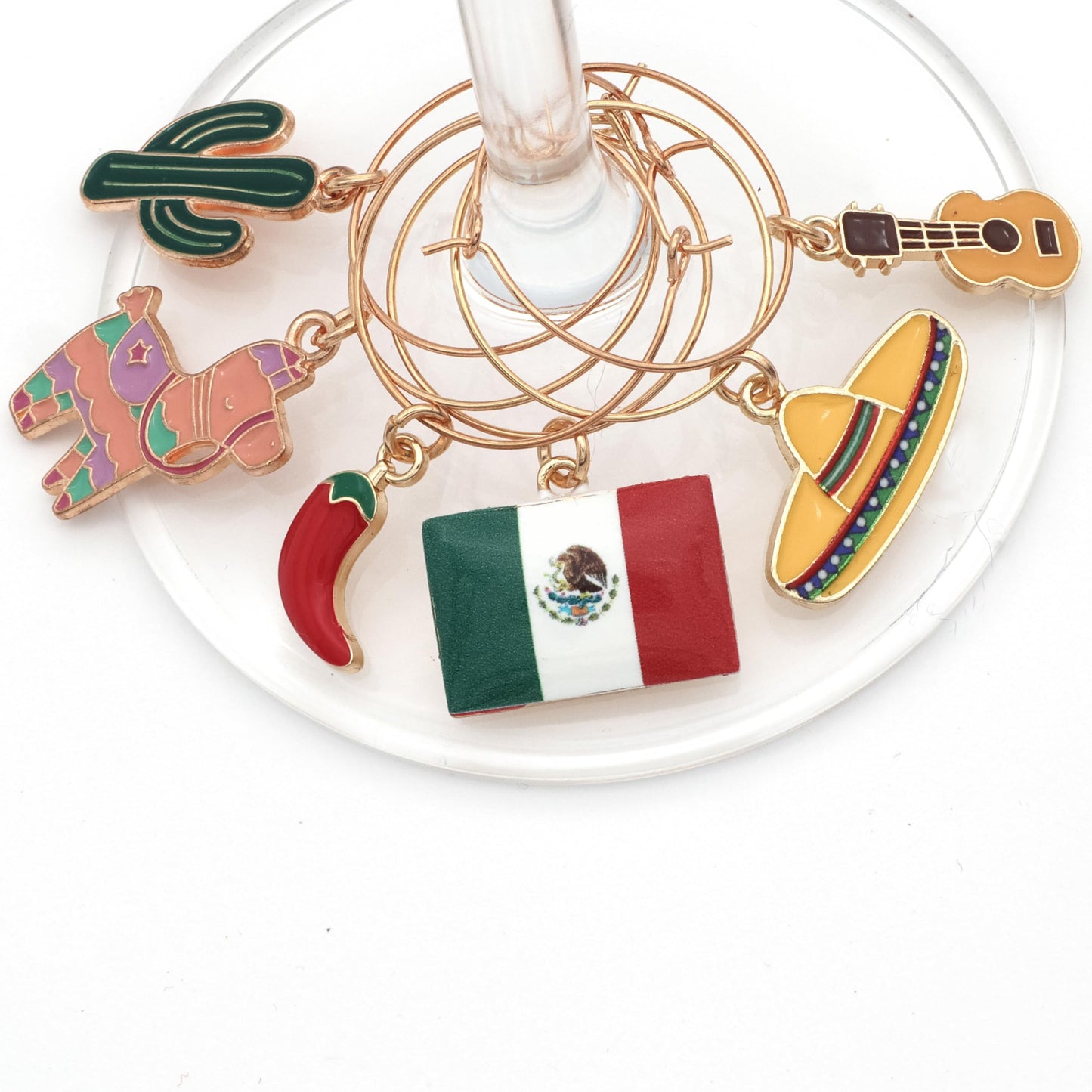 Serendipity Mexico Wine Charms