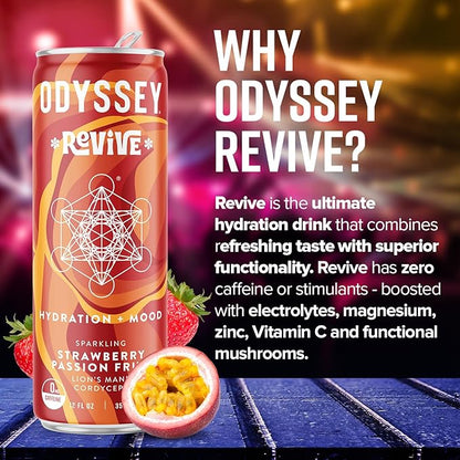Odyssey Elixir | Revive Strawberry Passion Fruit