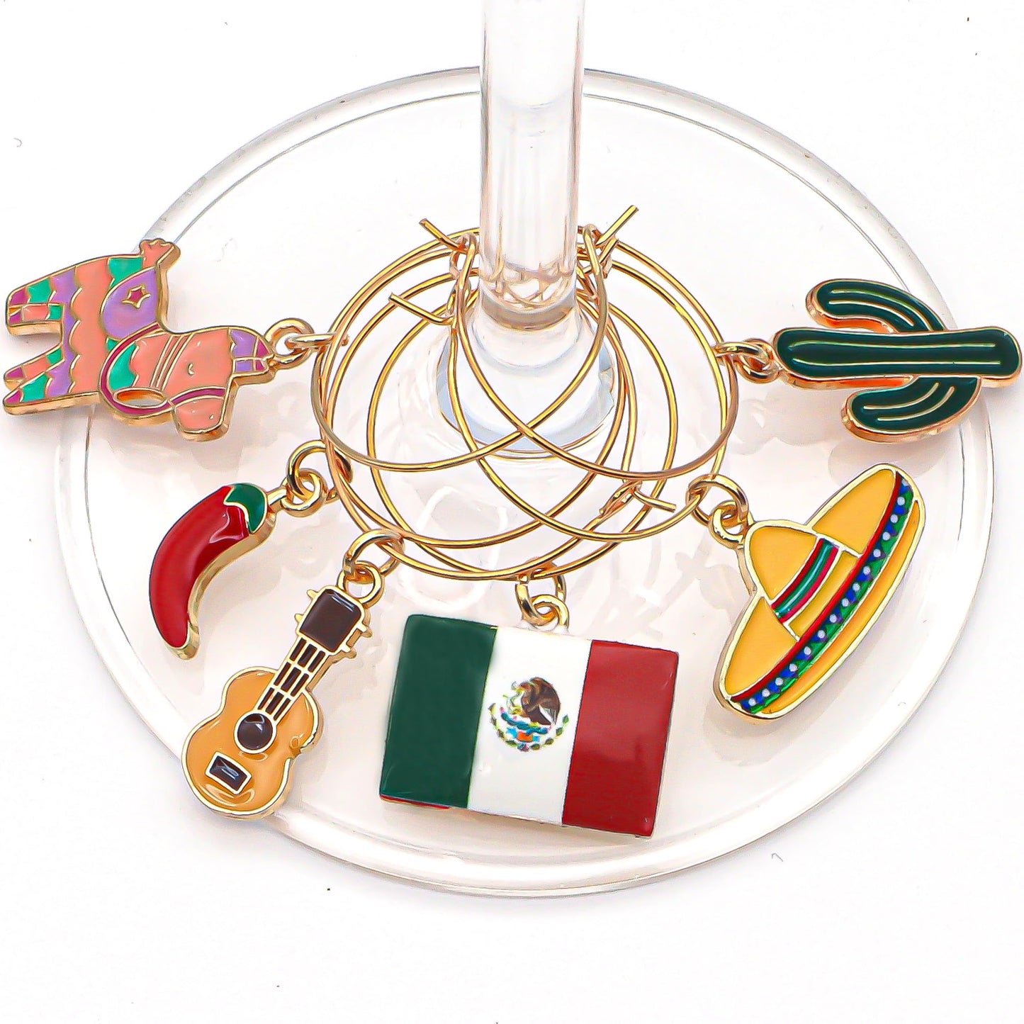 Serendipity Mexico Wine Charms