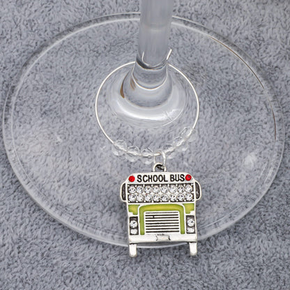 Serendipity Favorite Teacher Wine Glass Charms