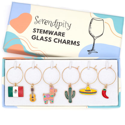 Serendipity Mexico Wine Charms