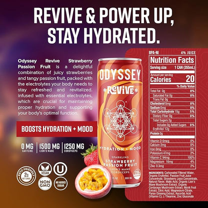 Odyssey Elixir | Revive Strawberry Passion Fruit