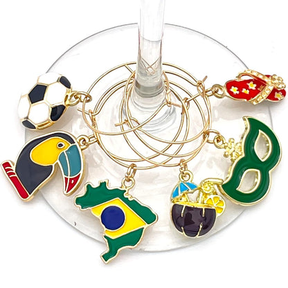 Serendipity Brazilian Wine Charms | Carnival Vibes