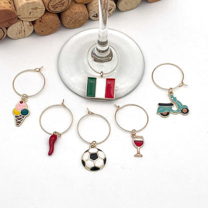 Serendipity Italian Wine Charms | La Dolce Vita