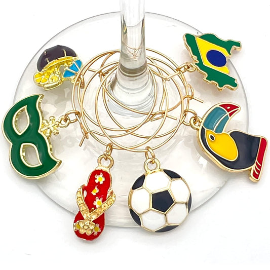 Serendipity Brazilian Wine Charms | Carnival Vibes
