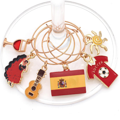Serendipity Spain Wine Charms