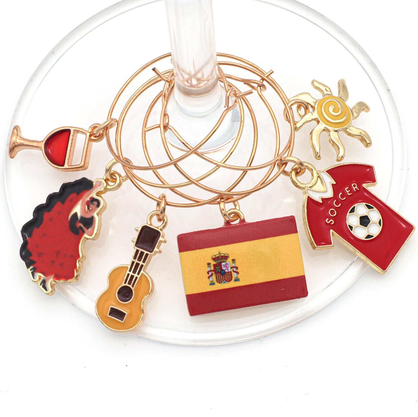 Serendipity Spain Wine Charms