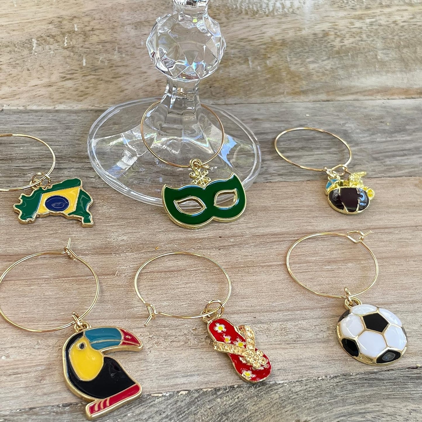 Serendipity Brazilian Wine Charms | Carnival Vibes