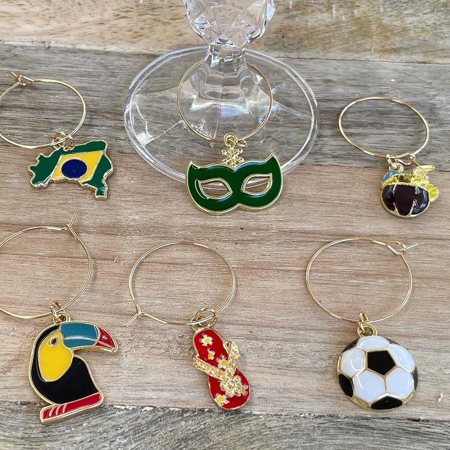 Serendipity Brazilian Wine Charms | Carnival Vibes