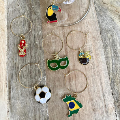 Serendipity Brazilian Wine Charms | Carnival Vibes