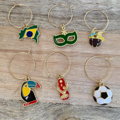 Serendipity Brazilian Wine Charms | Carnival Vibes