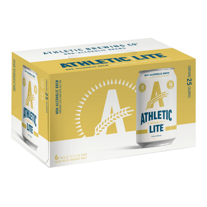 Athletic Brewing Lite | 6-pack Box