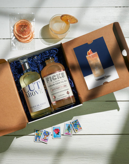 Cut Above Zero Proof Agave Blanco Paloma Cocktail Kit