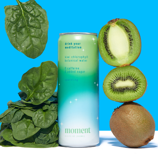 Moment kiwi chlorophyll (sparkling mocktail | 12 pack)