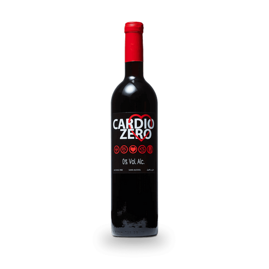 Elivo Cardio Zero Non-Alcoholic Red Wine Bottle