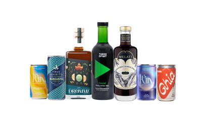 Functional Beverages Variety Pack bottles and cans side by side