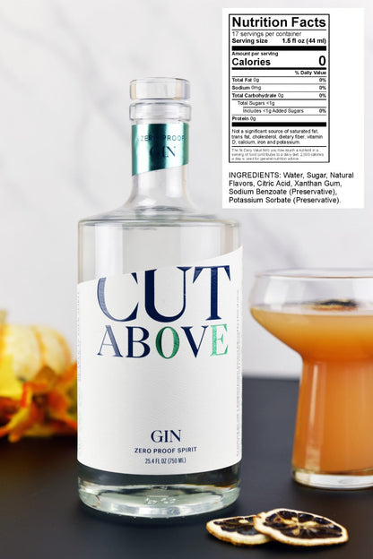 Cut Above Zero Proof Gin