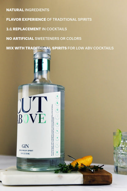 Cut Above Zero Proof Gin