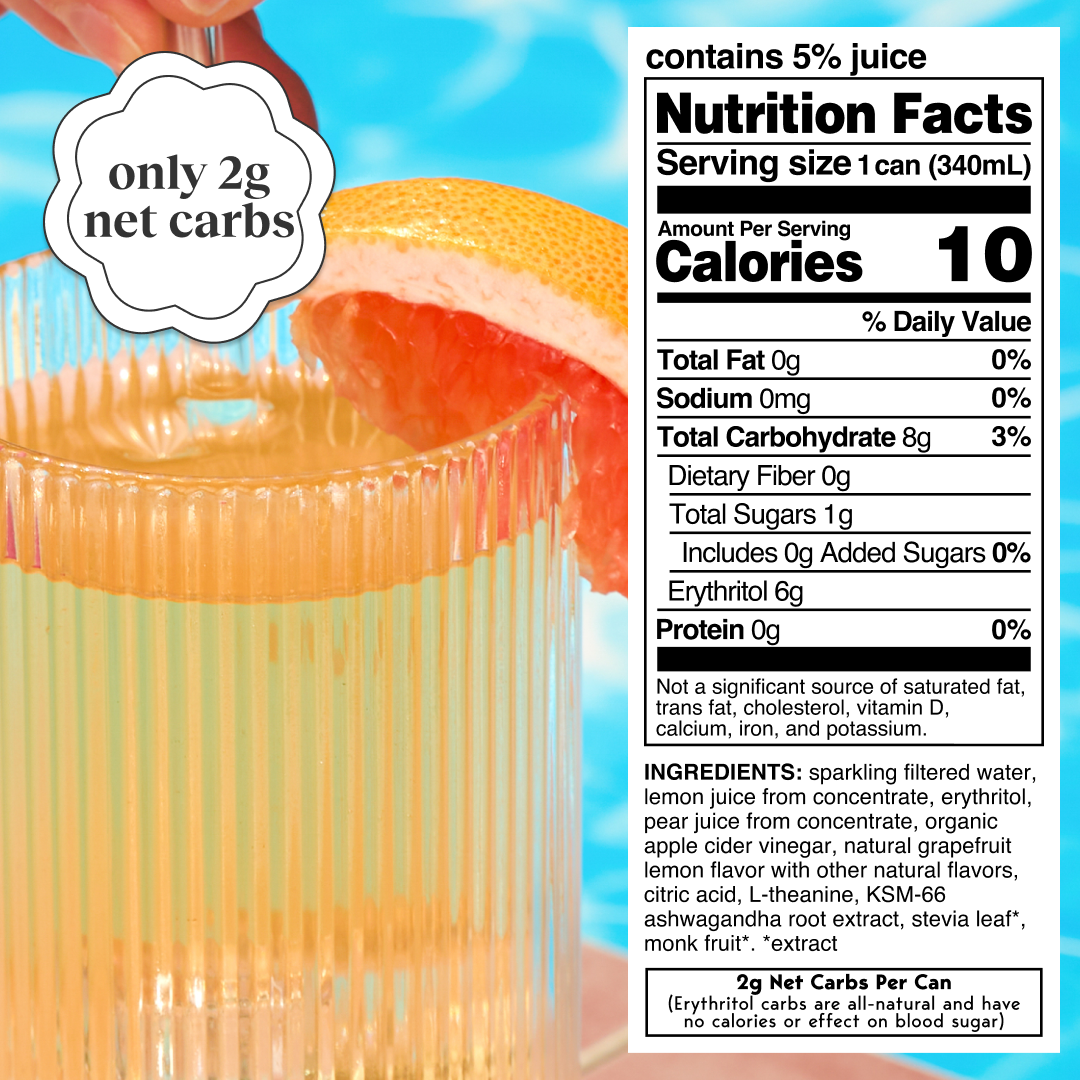 Moment grapefruit lemonade | 12 pack