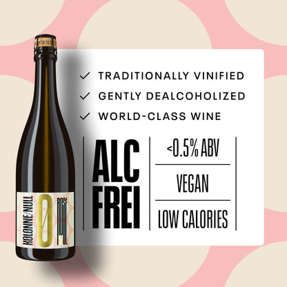 Kolonne Null 375 ml Non-Alcoholic Sparkling Rosé