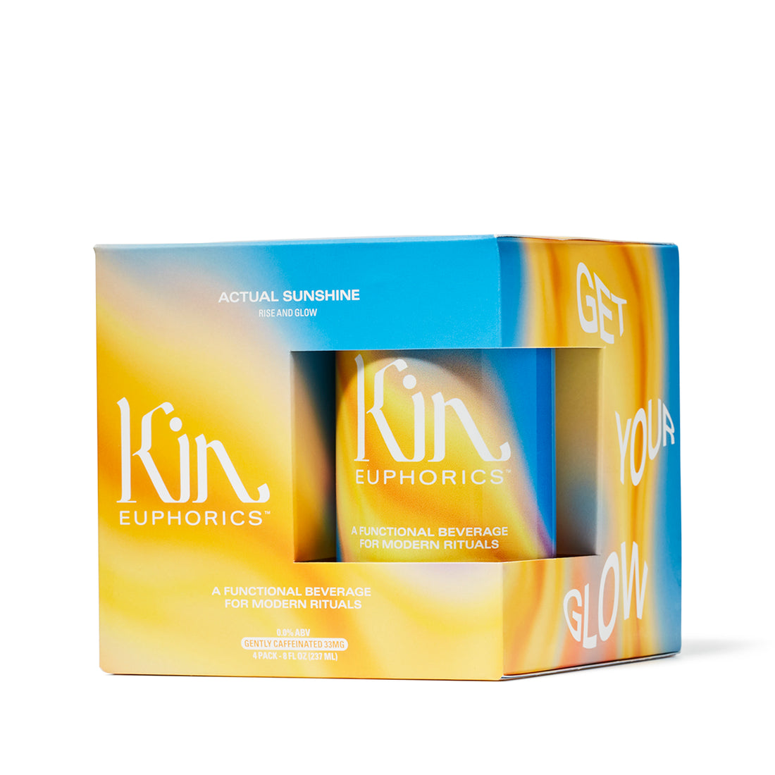 Kin Euphorics Actual Sunshine Non-alcoholic ready to drink functional ...