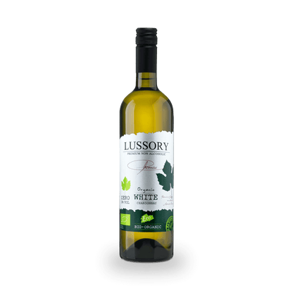 Lussory Organic Non-Alcoholic Chardonnay Wine Bottle