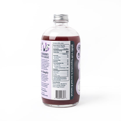 Mixly Cocktail Co. Blueberry Lemon Sage Mixer