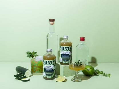 Mixly Cocktail Co. Cucumber Mint Lime Mixer
